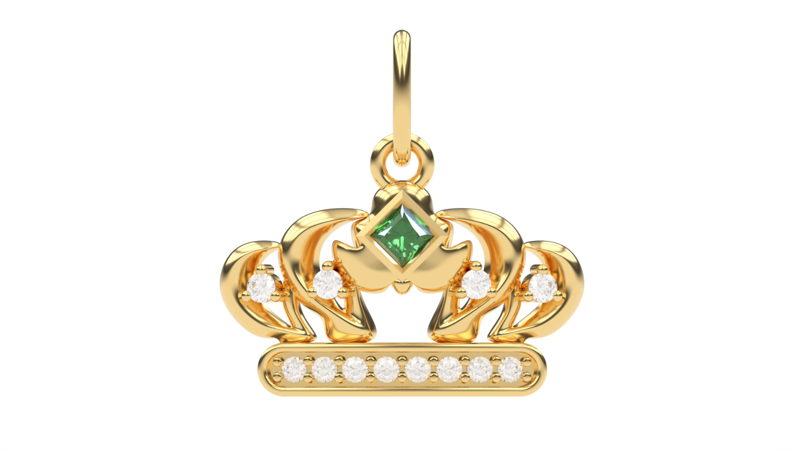 Anel de Diamante Solitário - Vista 2